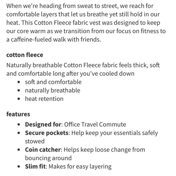 Lululemon versa vest Heathered gray pink full zip women's size 6 trendy casual - Picture 4 of 12